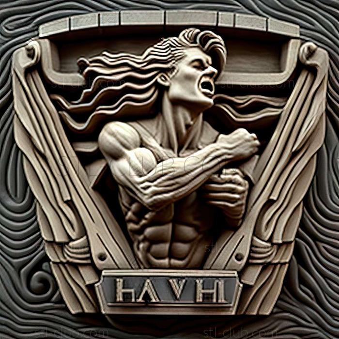 3D мадэль Van Halen (STL)